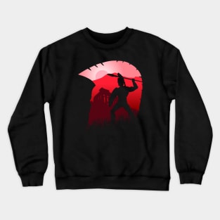 Spartan Sunset Crewneck Sweatshirt